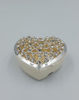 Heart Crystal Trinket Box