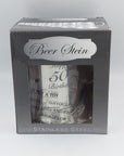 18OZ BEER MUG HAPPY 50TH - Success Gifts