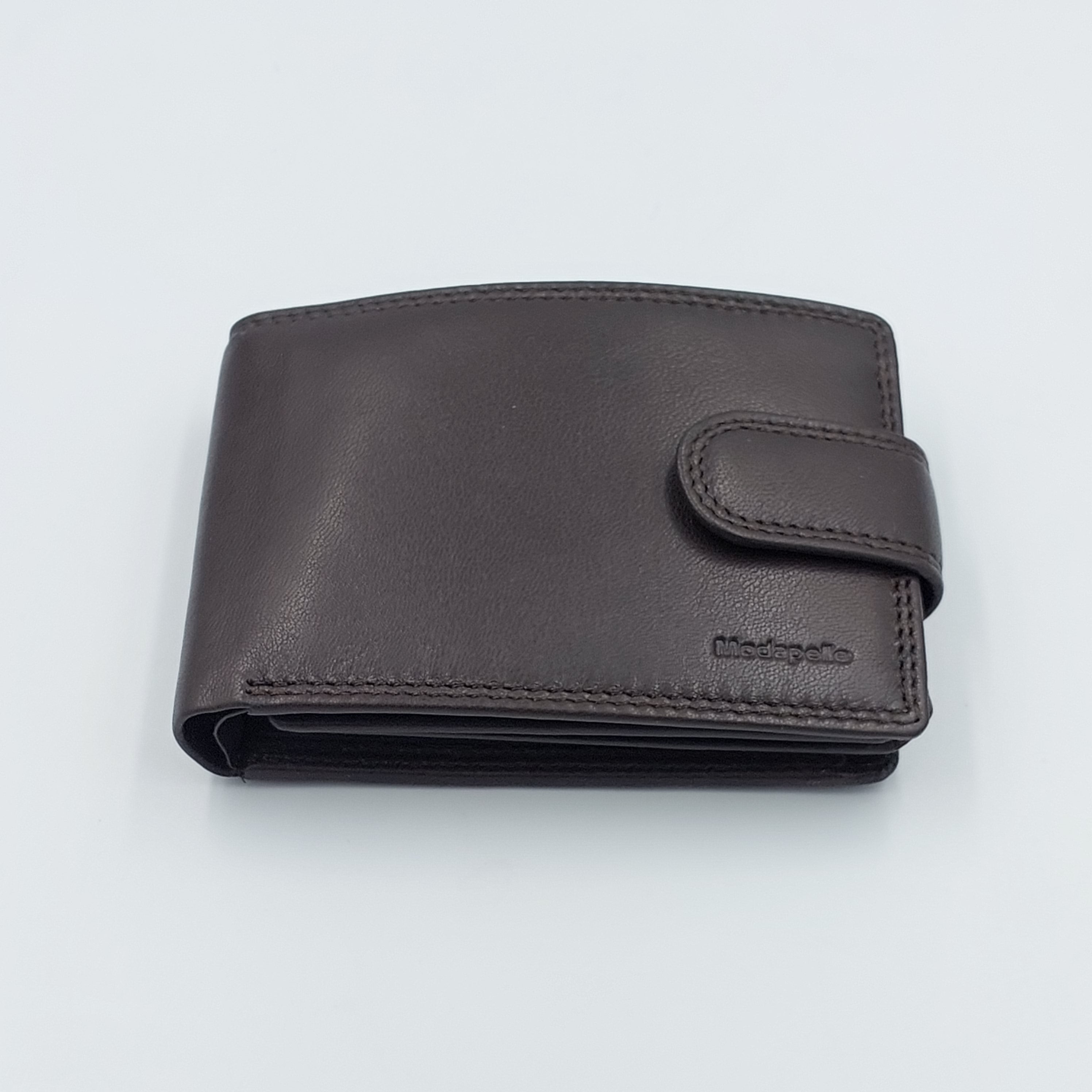 RFID Mens Leather Wallet - BROWN
