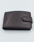 RFID Mens Leather Wallet - BROWN