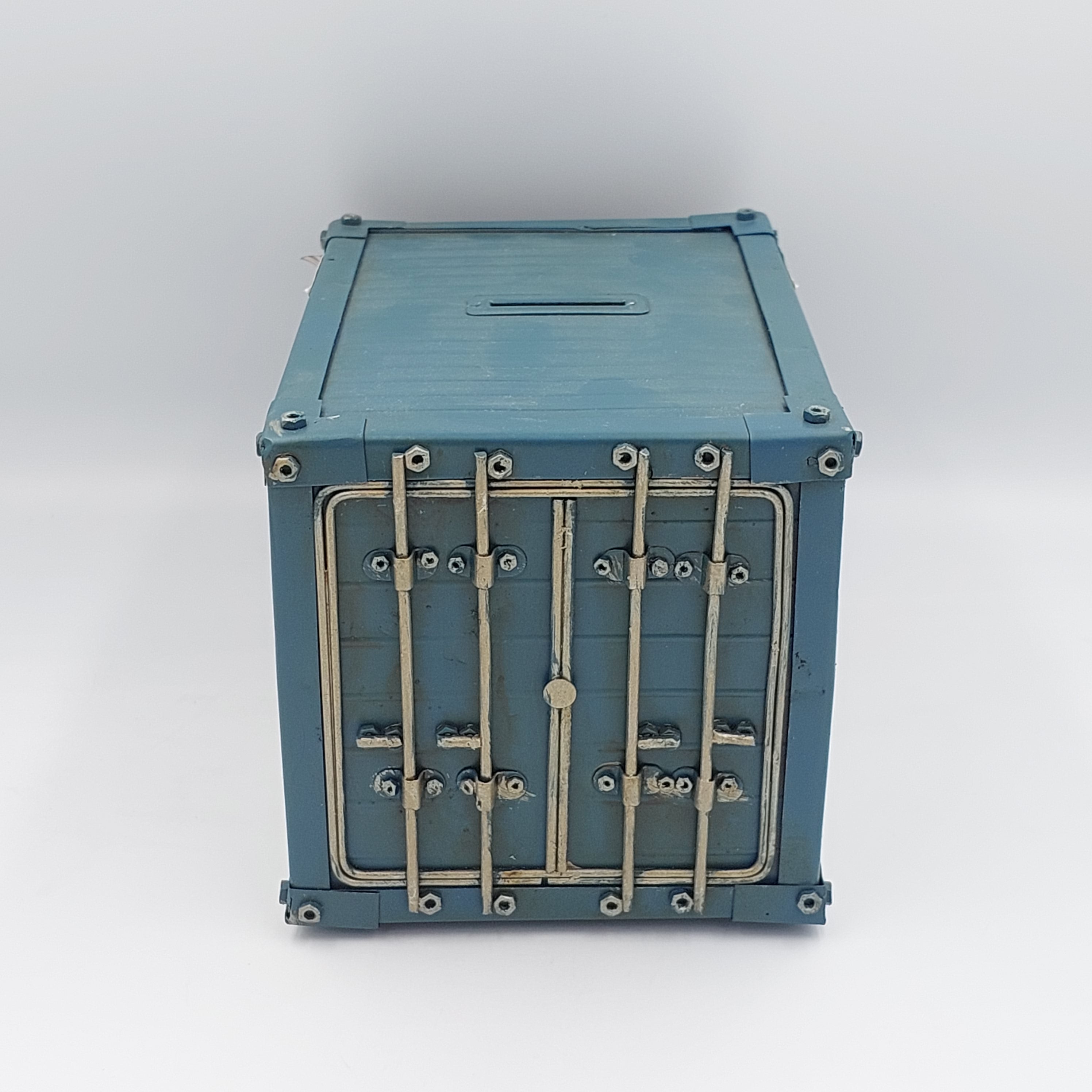 Blue Container Coin Box - Success Gifts