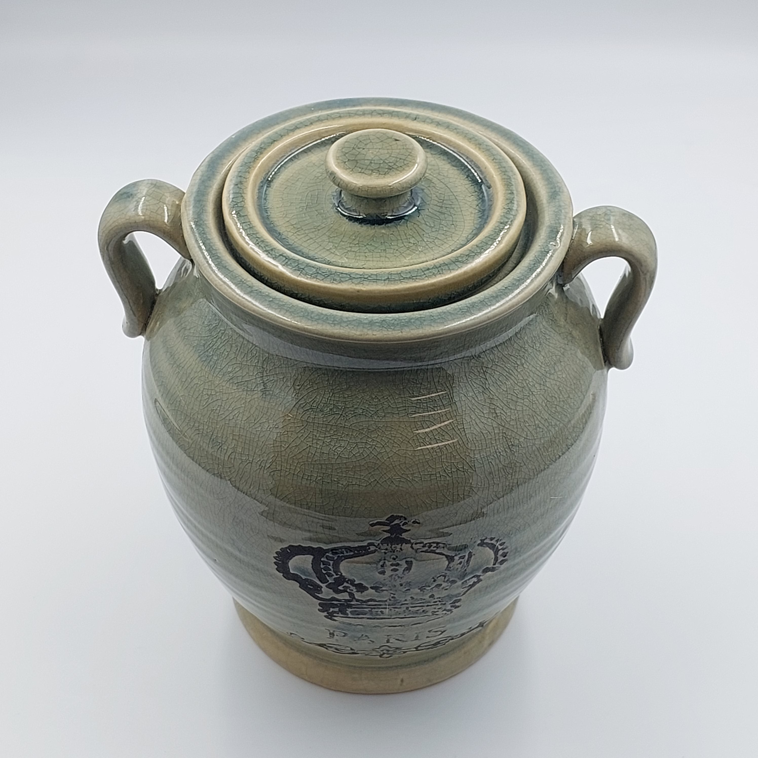 Lidded Jar Crown Small - Success Gifts