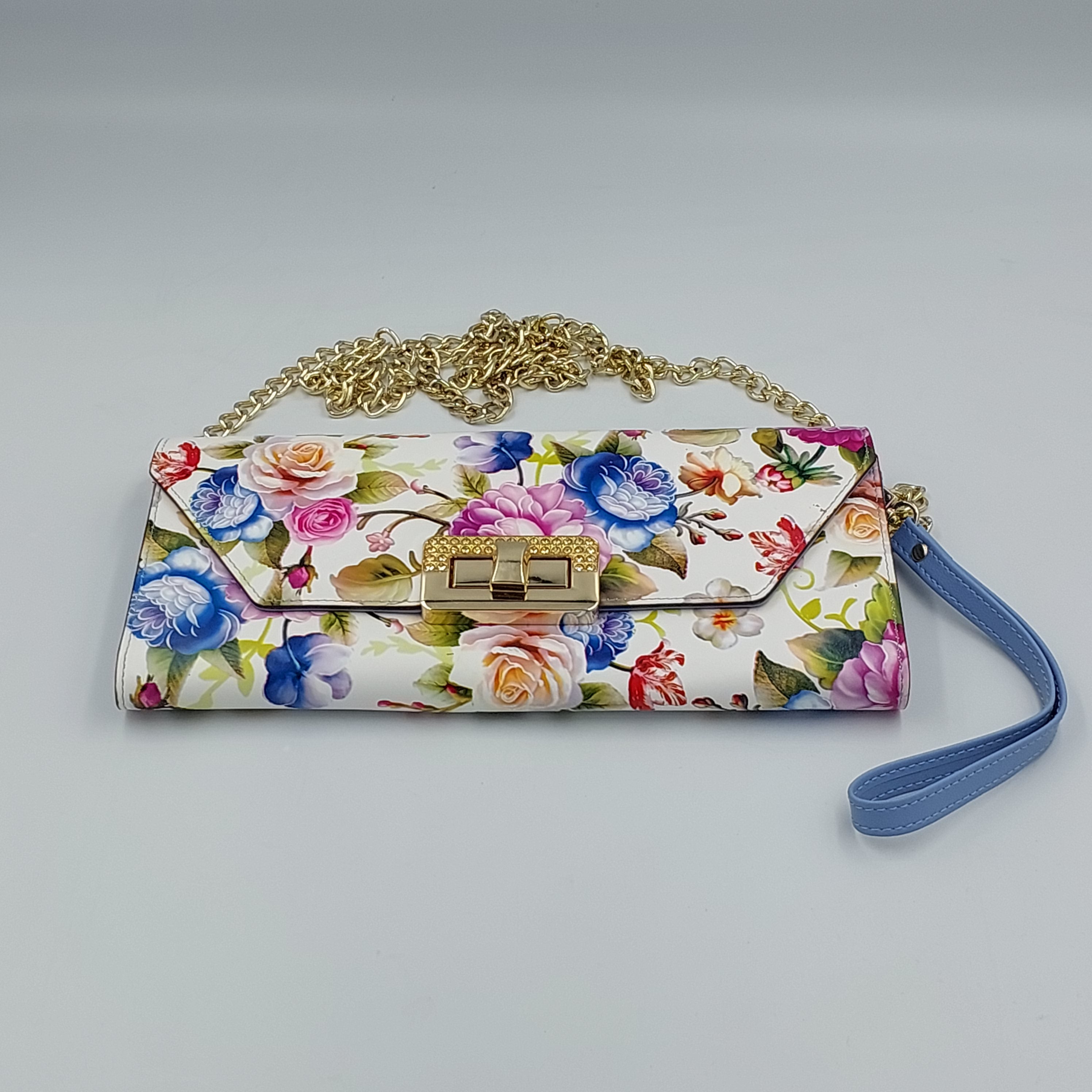 Printed Leather Clutch - Success Gifts