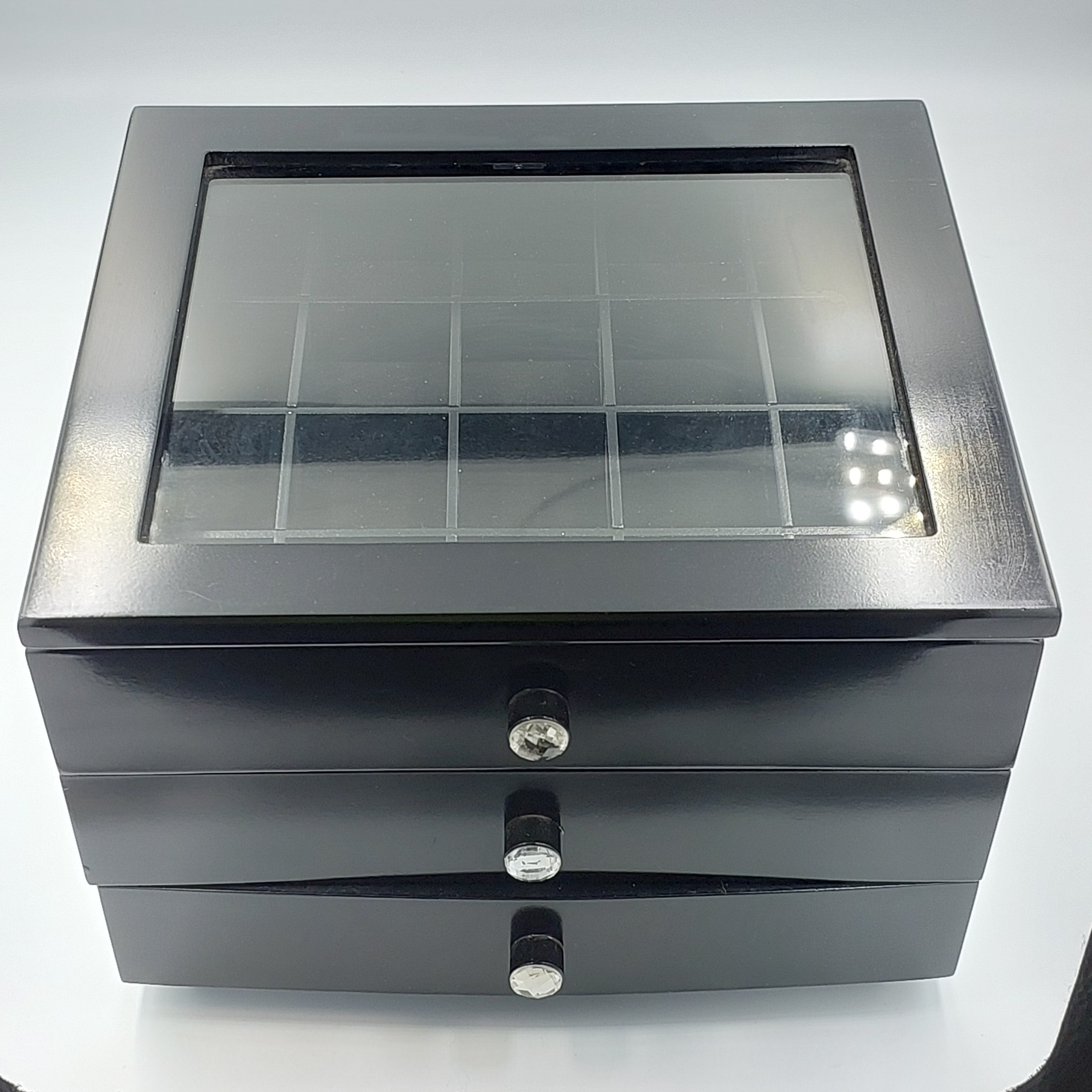 Pearl Box Blk Jewellery Box - Success Gifts