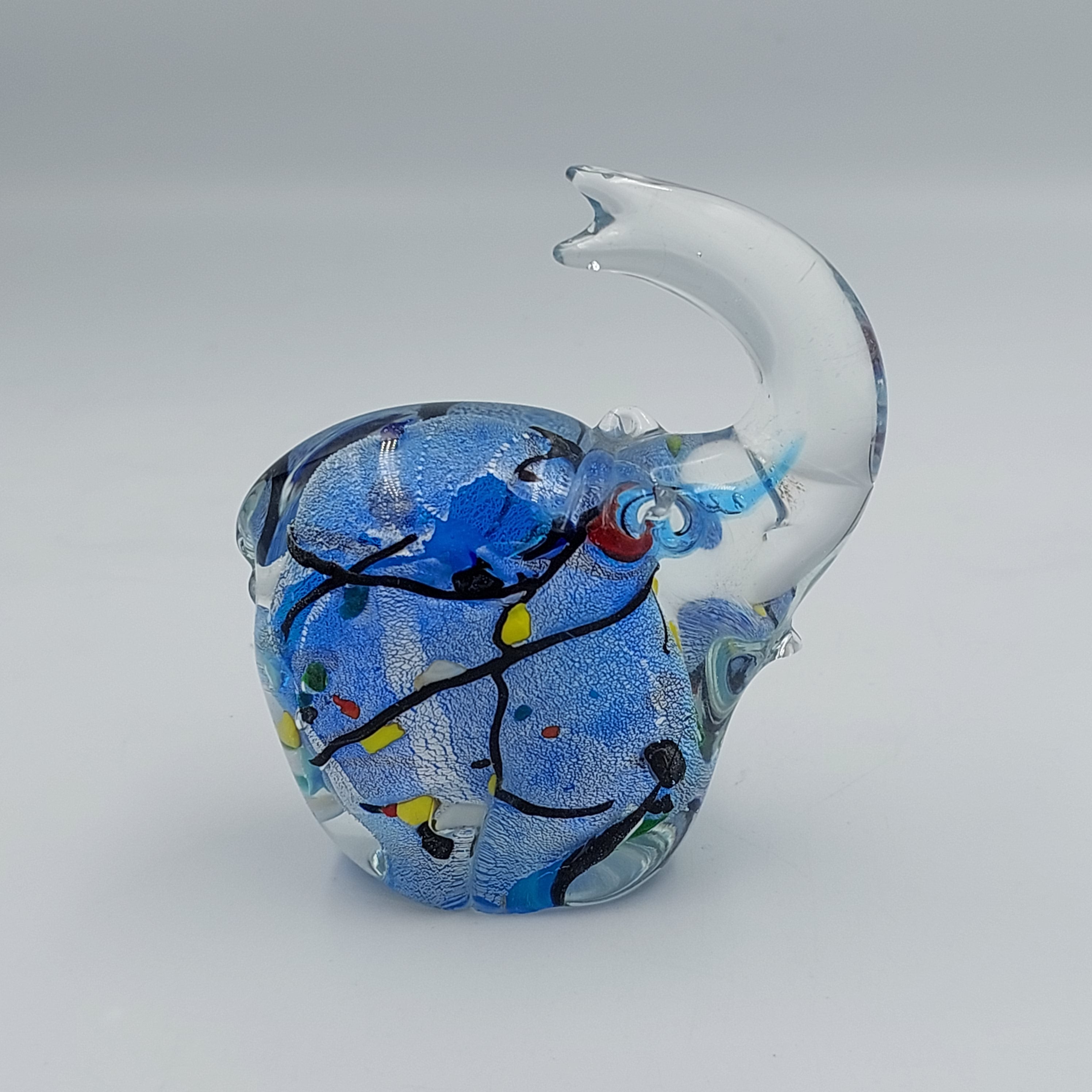 Glass Elephant Small