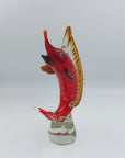 Jumping Glass Marlin on base