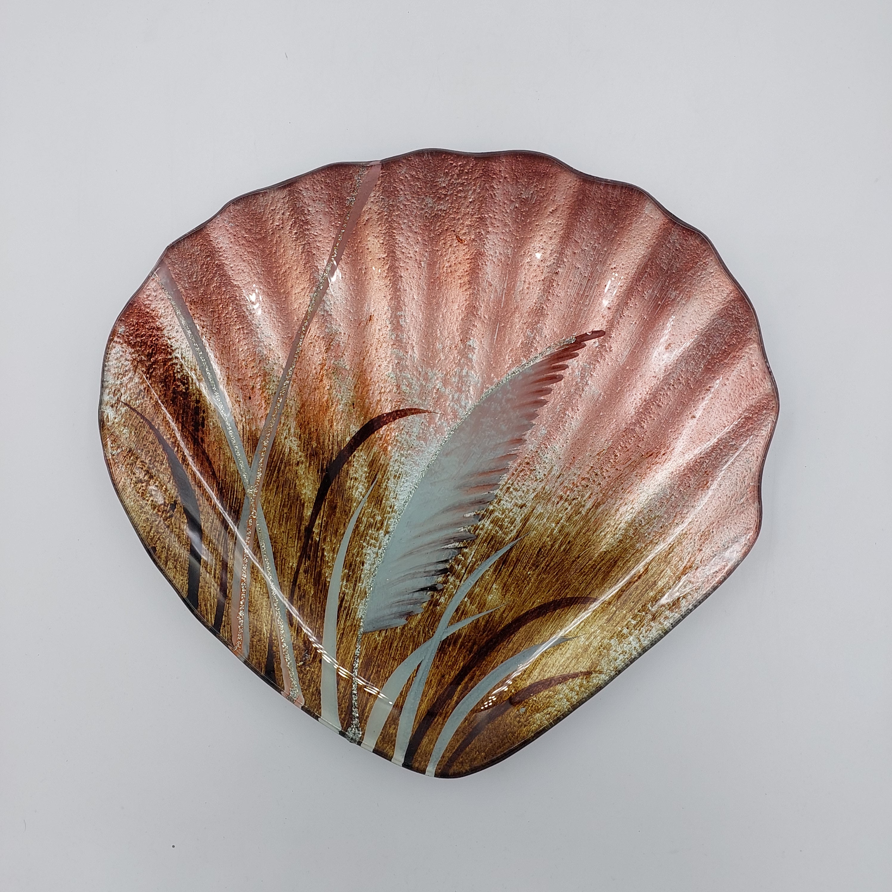Shell Glass Plate - Success Gifts