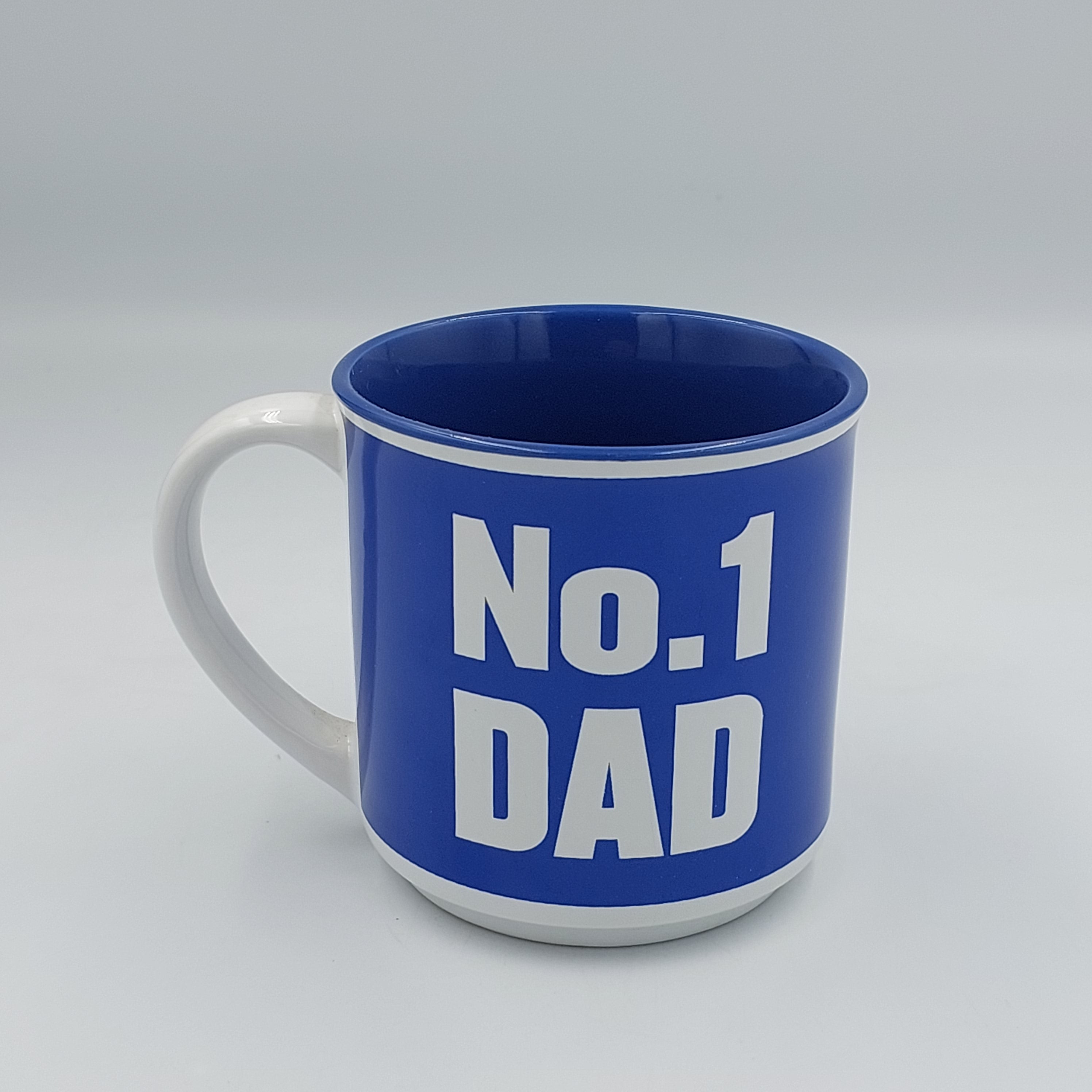 No.1 Dad Mug Blue