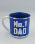 No.1 Dad Mug Blue