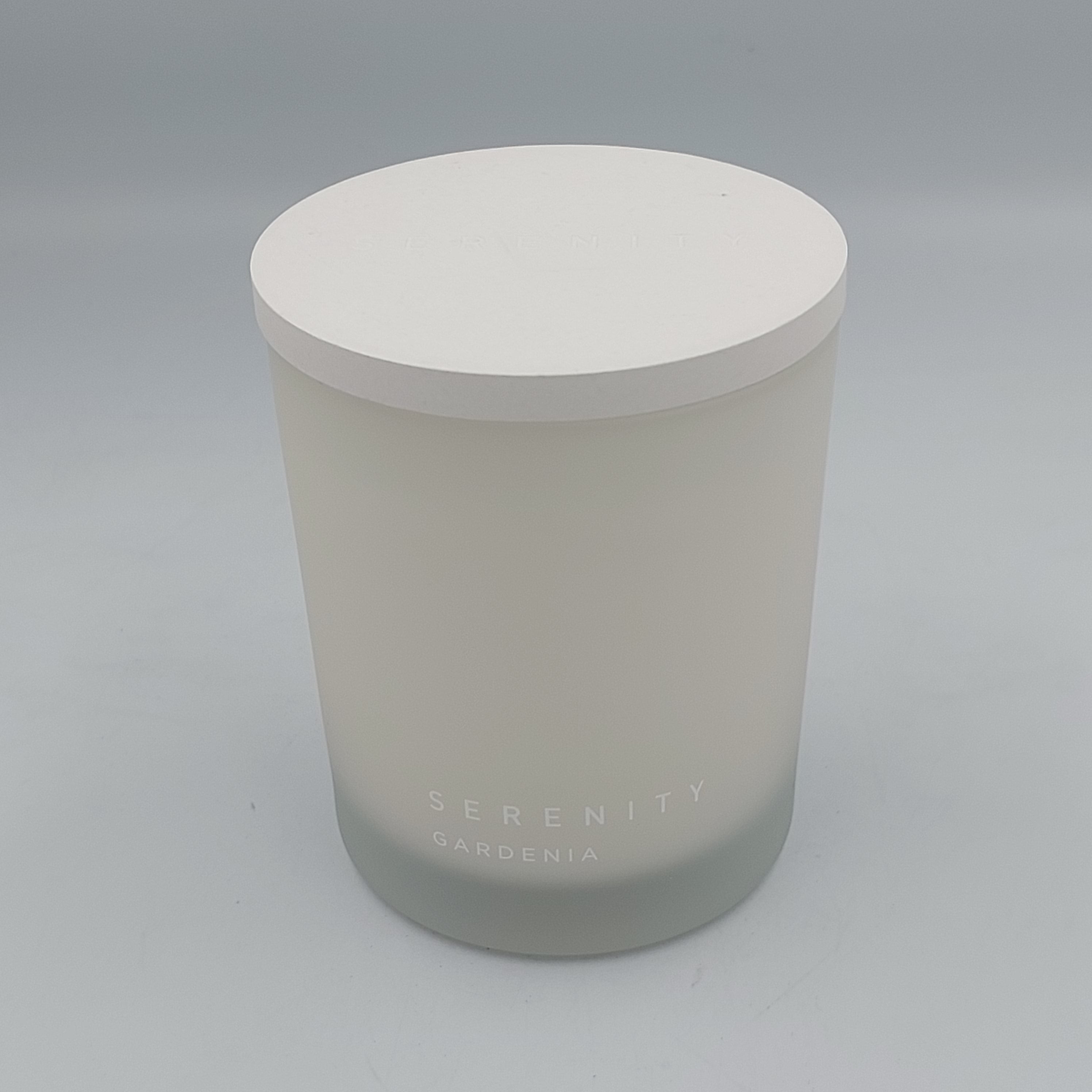 SERENITY GARDENIA SOY WAX CANDLE