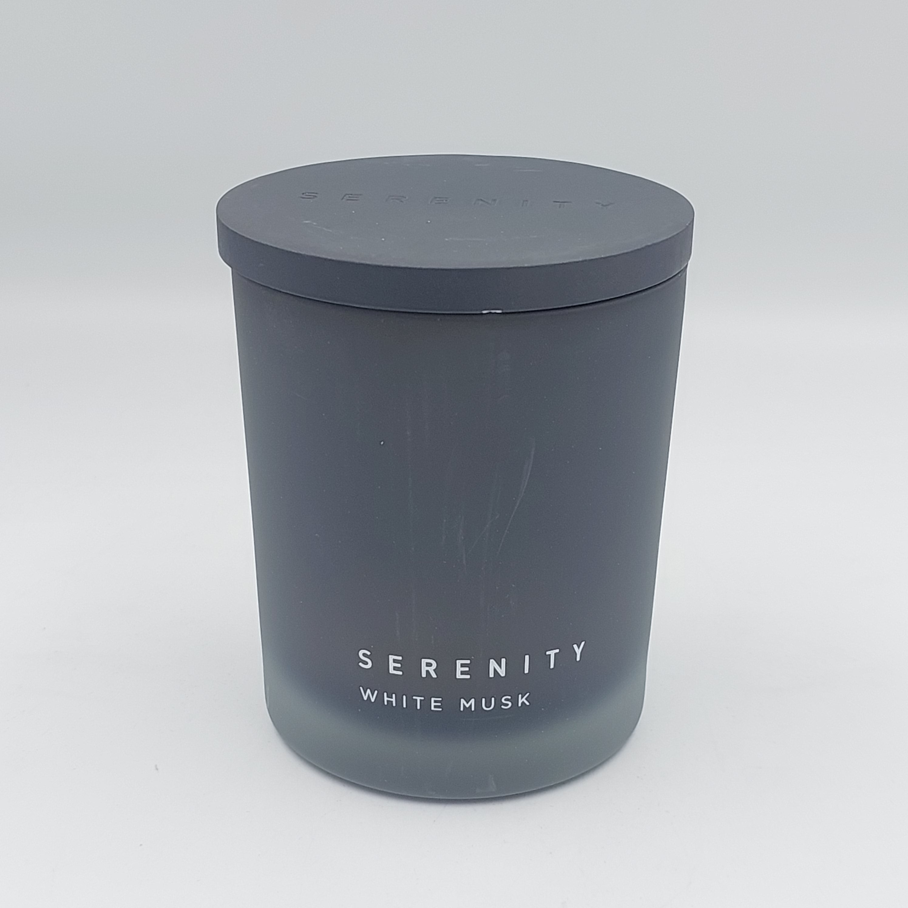 SERENITY WHITE MUSK SOY WAX CANDLE
