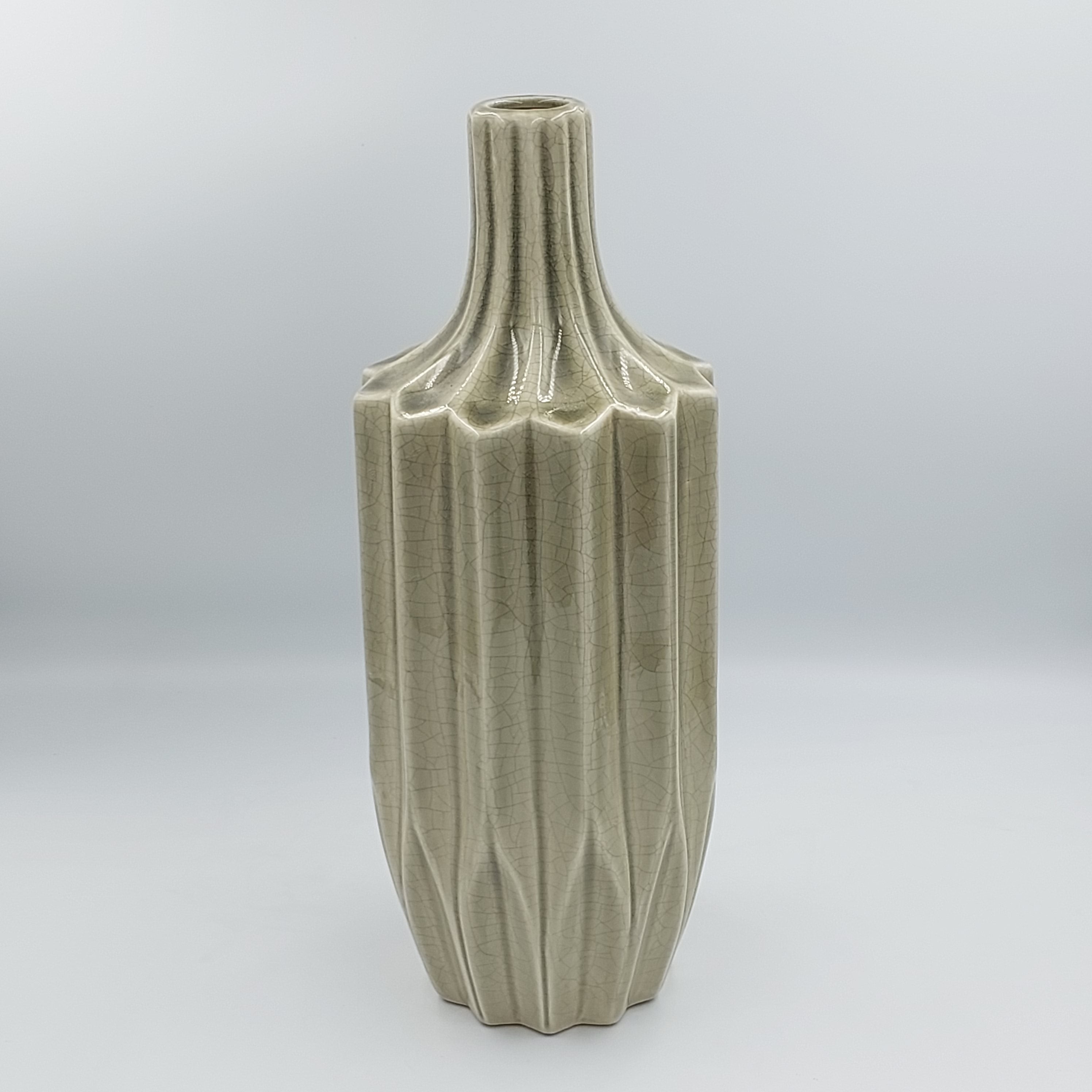 Gen Vase Fawn Light Grey - Success Gifts