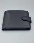 RFID Mens Leather Wallet - BLACK - Success Gifts