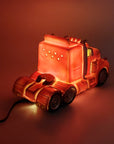 Vintage Firetruck Table Lamp