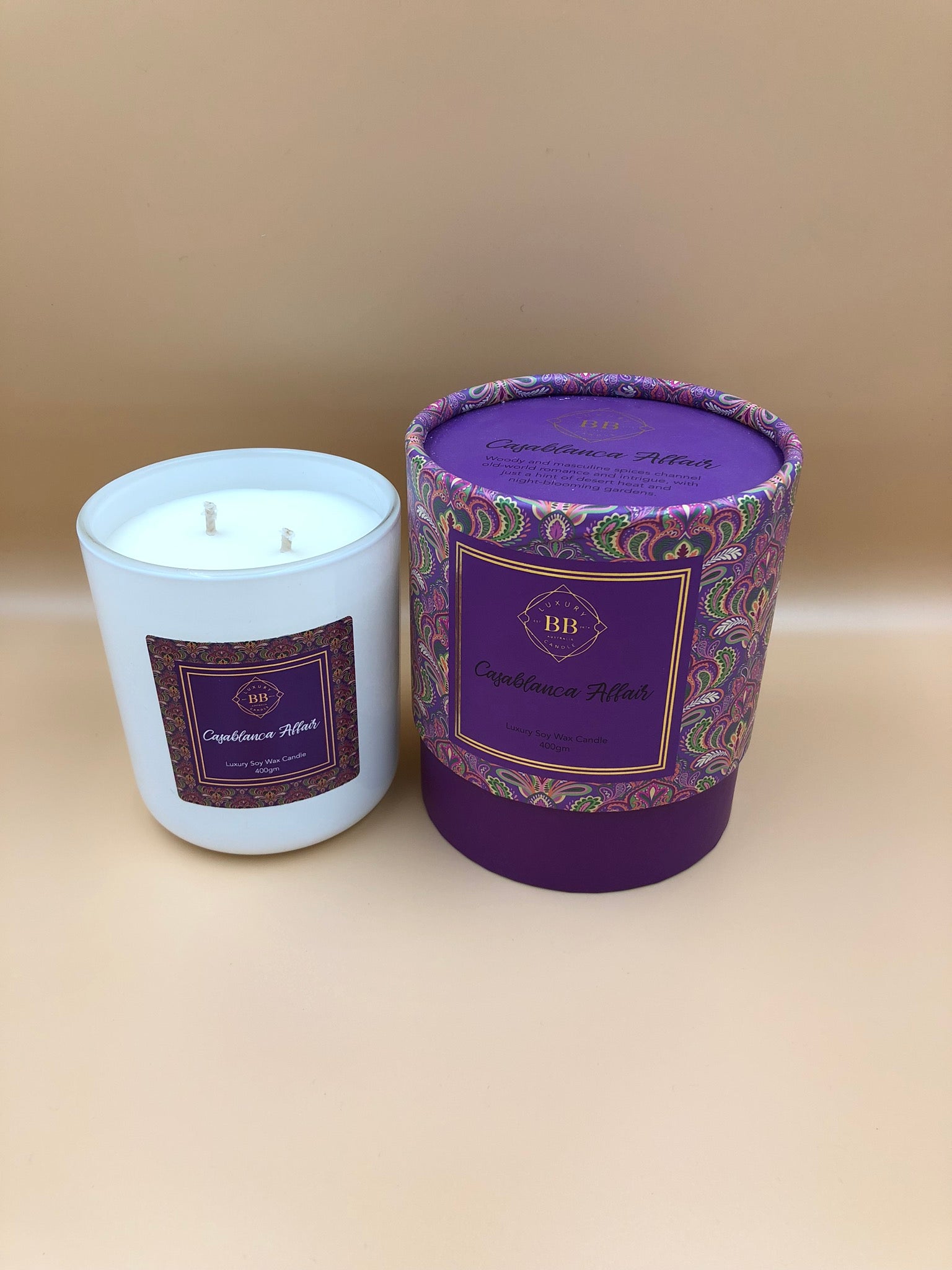 Casablanca Affair 400g Soy Candle | Success Gifts | Online Store & Mountain Gate VIC