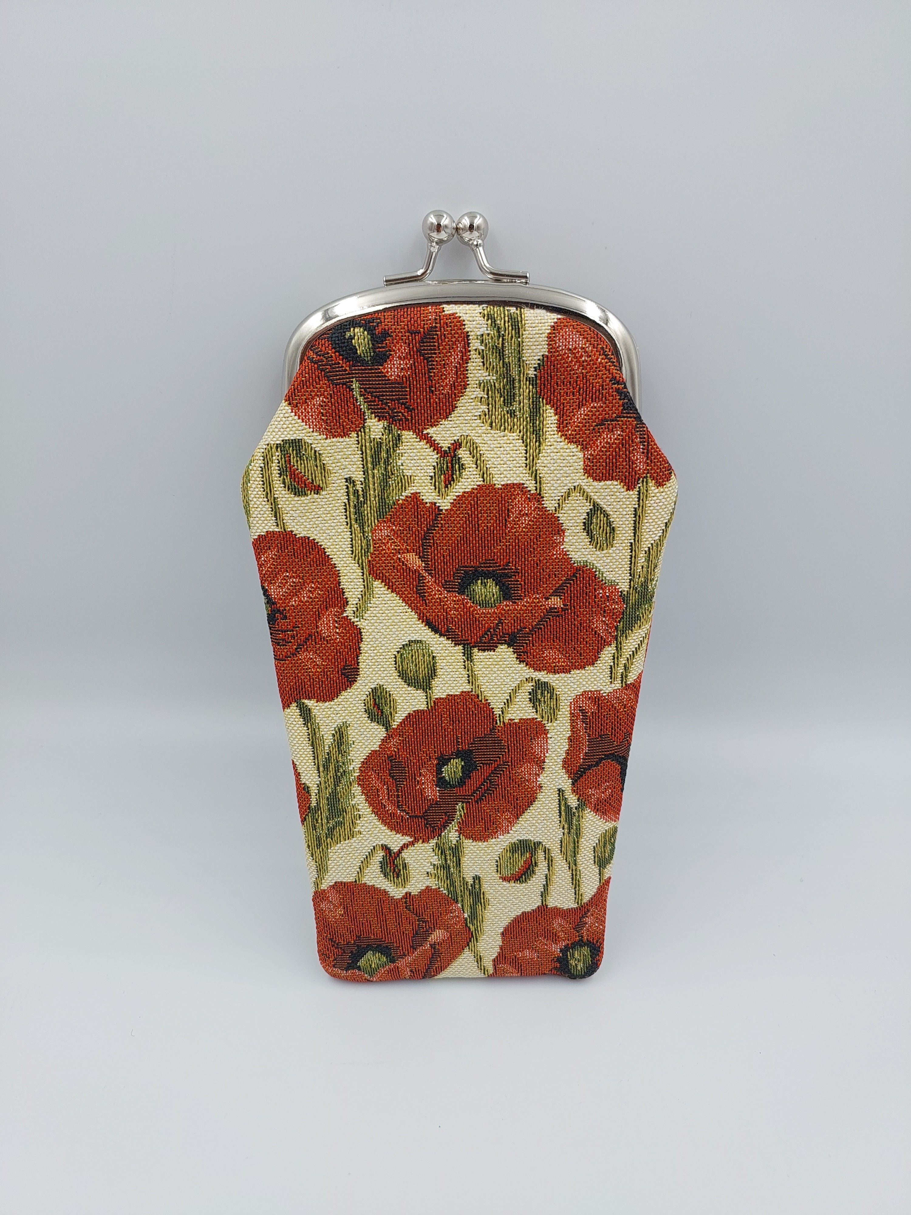 Tapestry Glasses Case Poppy