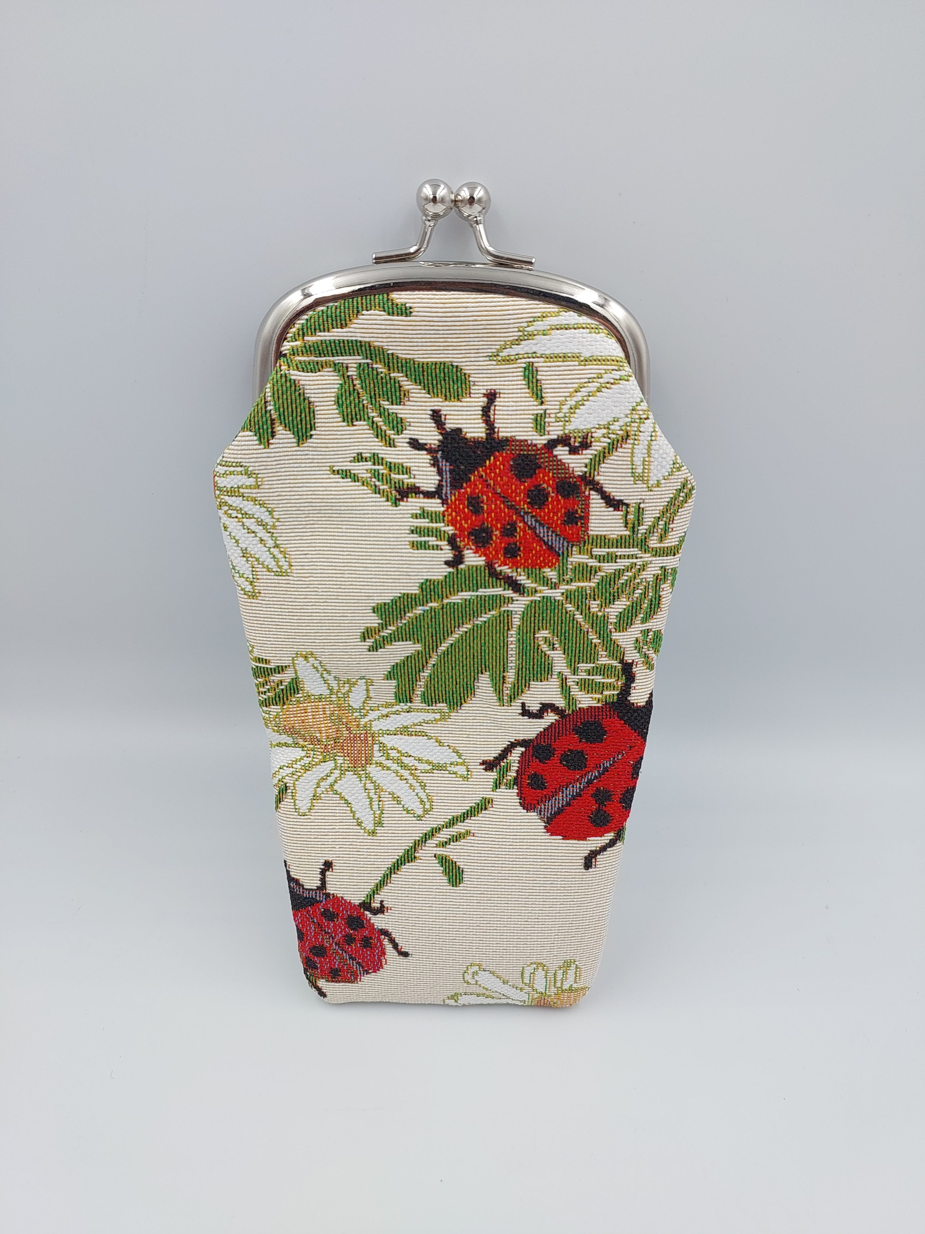Tapestry Glasses Case Ladybird