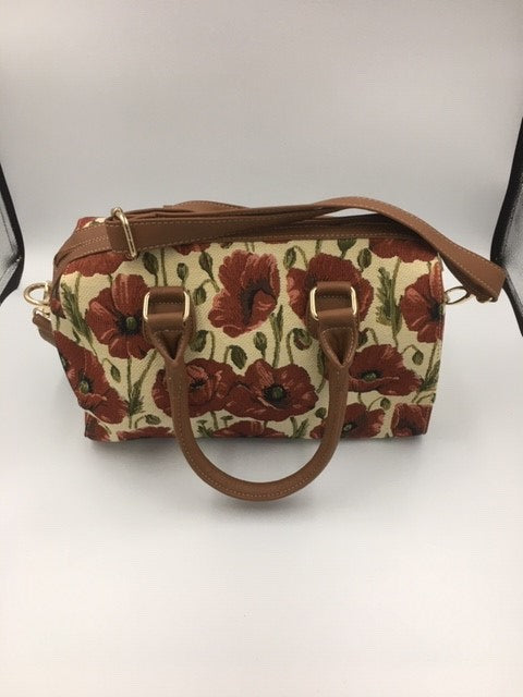 Poppy Tapestry Handbag