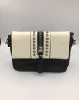 Black/White shoulder bag