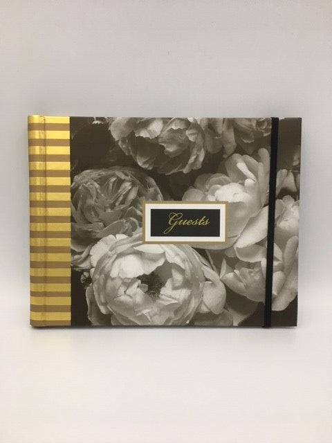 Guests Book with floral cover