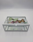 J.B.CL. Glass Butterflies Jewel Box