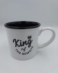 King of the Remote - Mega Mug